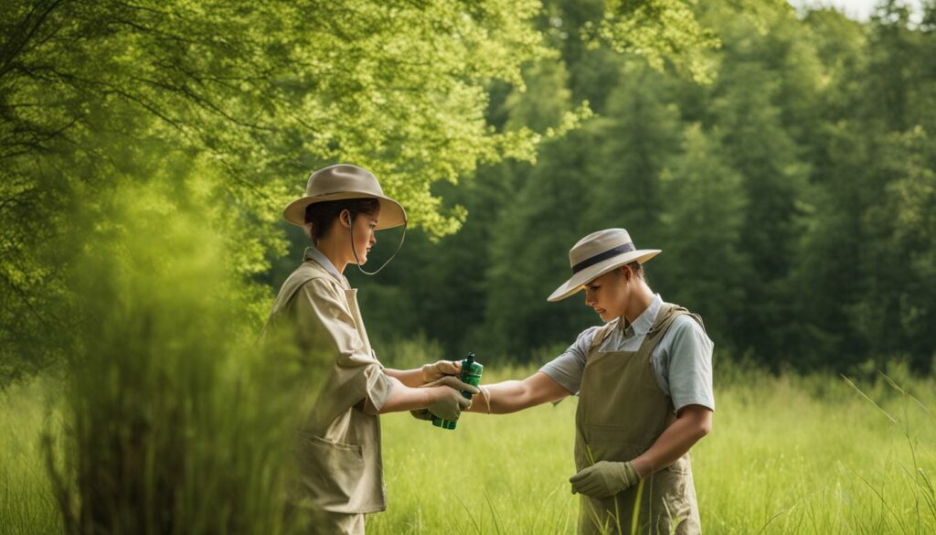 Applying tick repellents properly Applying tick repellents properly
