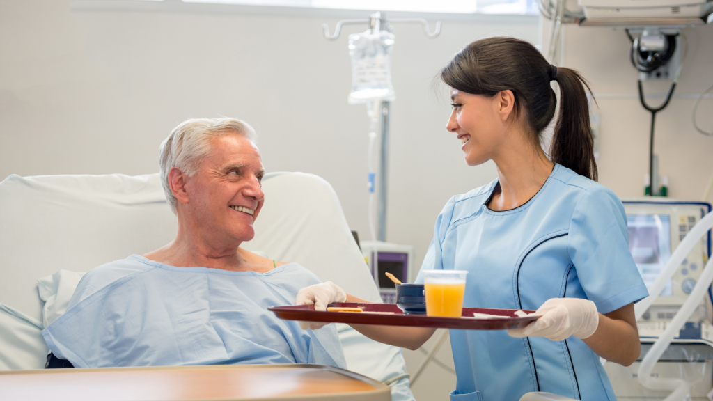 What Is Integrative Oncology? A Patient’s Guide to Supportive Cancer Care 3 Healthcare professional providing supportive care to a cancer patient as part of an integrative oncology treatment approach.
